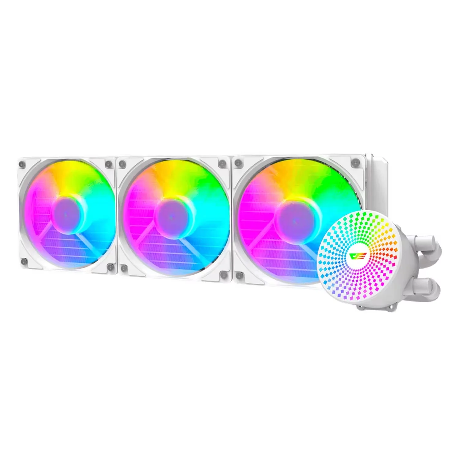Water Cooler para Processador Aigo darkFlash DC360 Radiant RGB - Branco