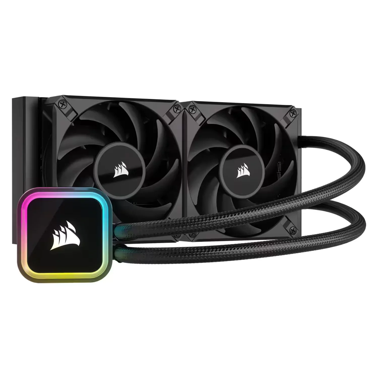 Water Cooler para Processador Corsair iCUE H100i Elite CW-9060058-WW RGB - Preto