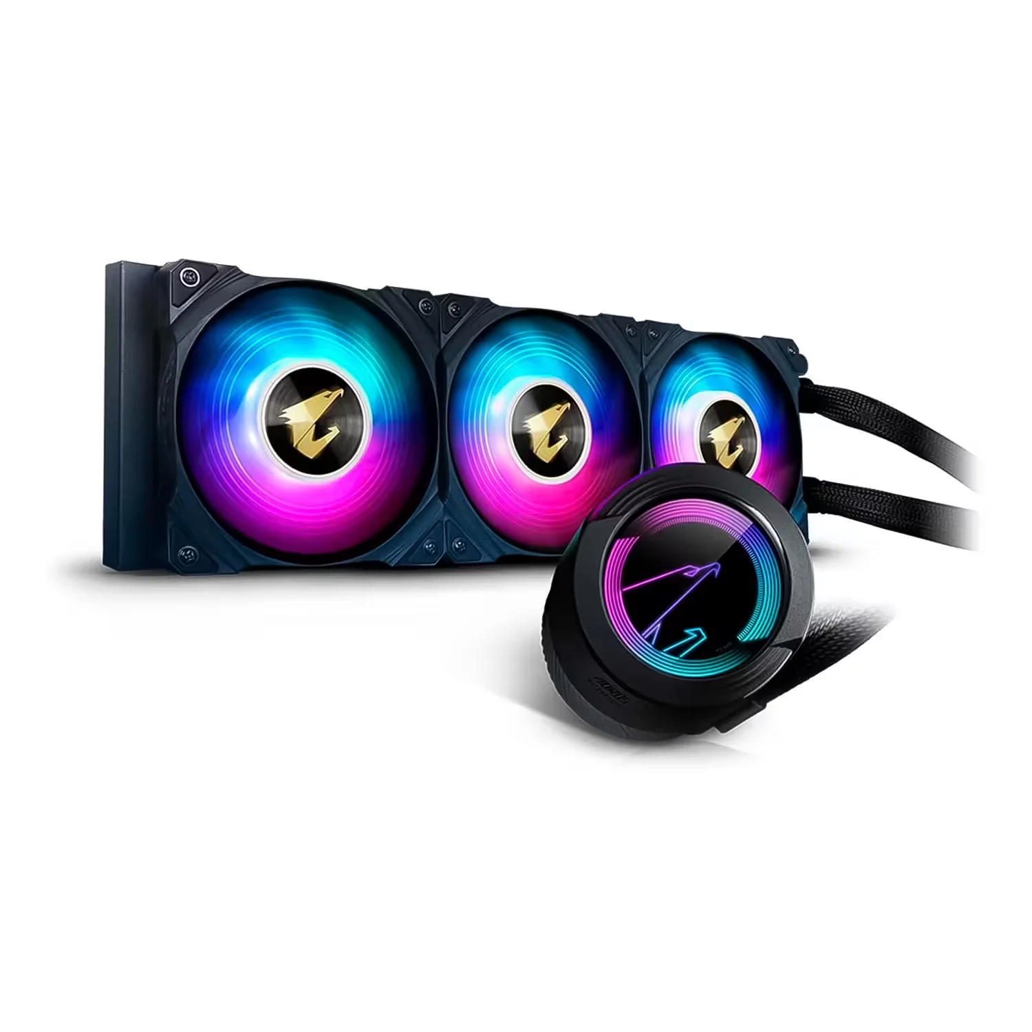 Water Cooler para Processador Gigabyte Aorus Waterforce X 360 RGB - Preto